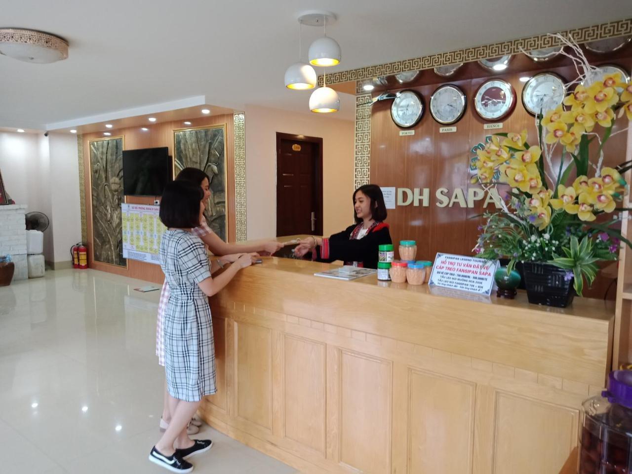 Dh Sa Pa Hotel Bagian luar foto